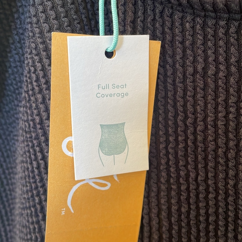 NWT Kona Sol Pucker Square Neck One Piece Swimsuit - Picture 7 of 10